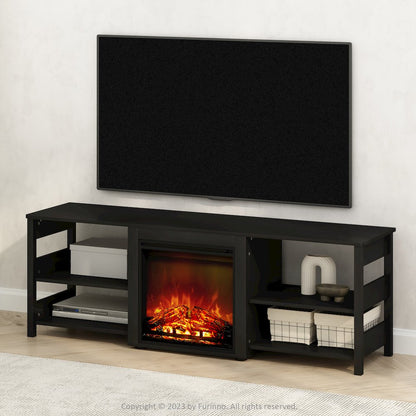 Electric Fireplace TV Stand, Entertainment Center for TV up to 70 Inch