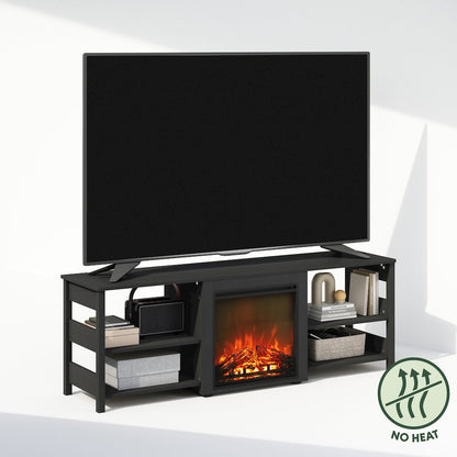 Electric Fireplace TV Stand, Entertainment Center for TV up to 70 Inch