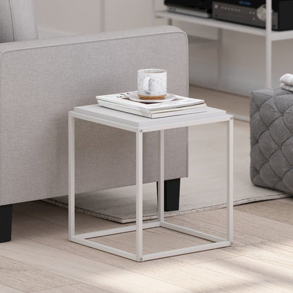 Moretti Modern Lifestyle Stackable Shelf, 1-Tier, Solid White/White