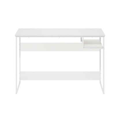 Moretti Modern Lifestyle Study Desk, 45, Solid White/White