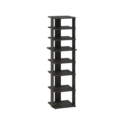 8-Tier Vertical Space Saving Free Standing Shoe Tower, Shoe Rack