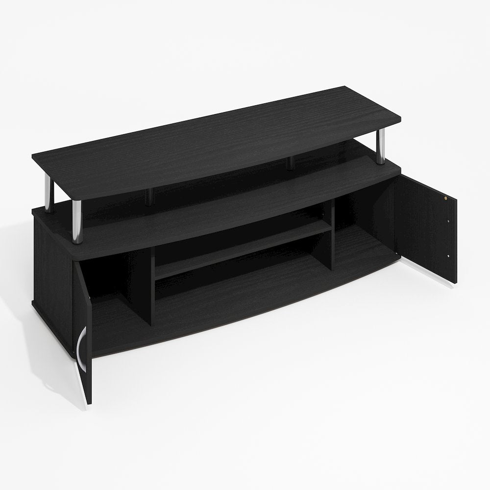 JAYA Large Entertainment Center Hold up to 55-IN TV, Dark Americano