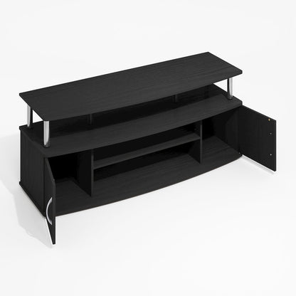 JAYA Large Entertainment Center Hold up to 55-IN TV, Dark Americano