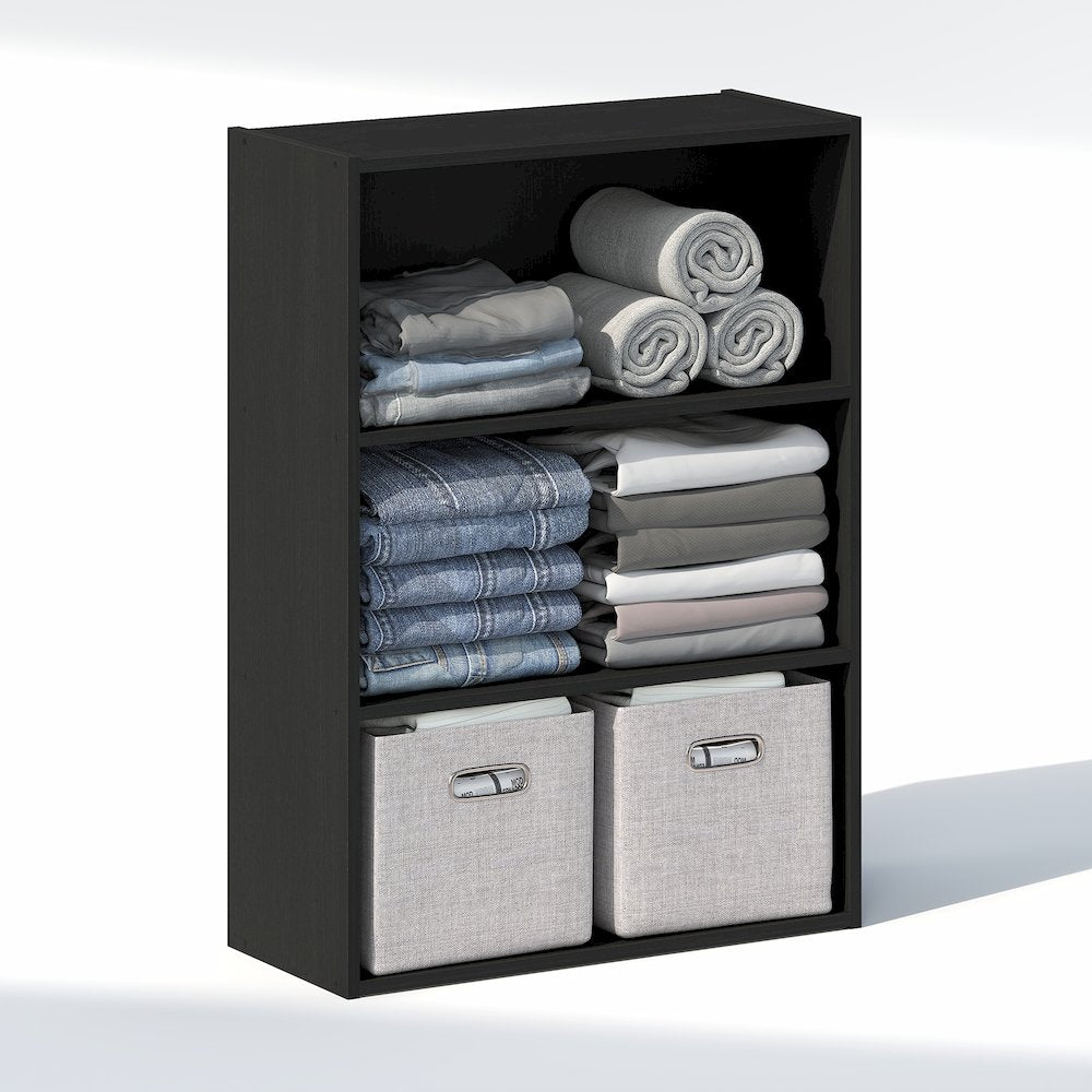 3-Tier Closet Organizer, Open Shelf Closet Storage