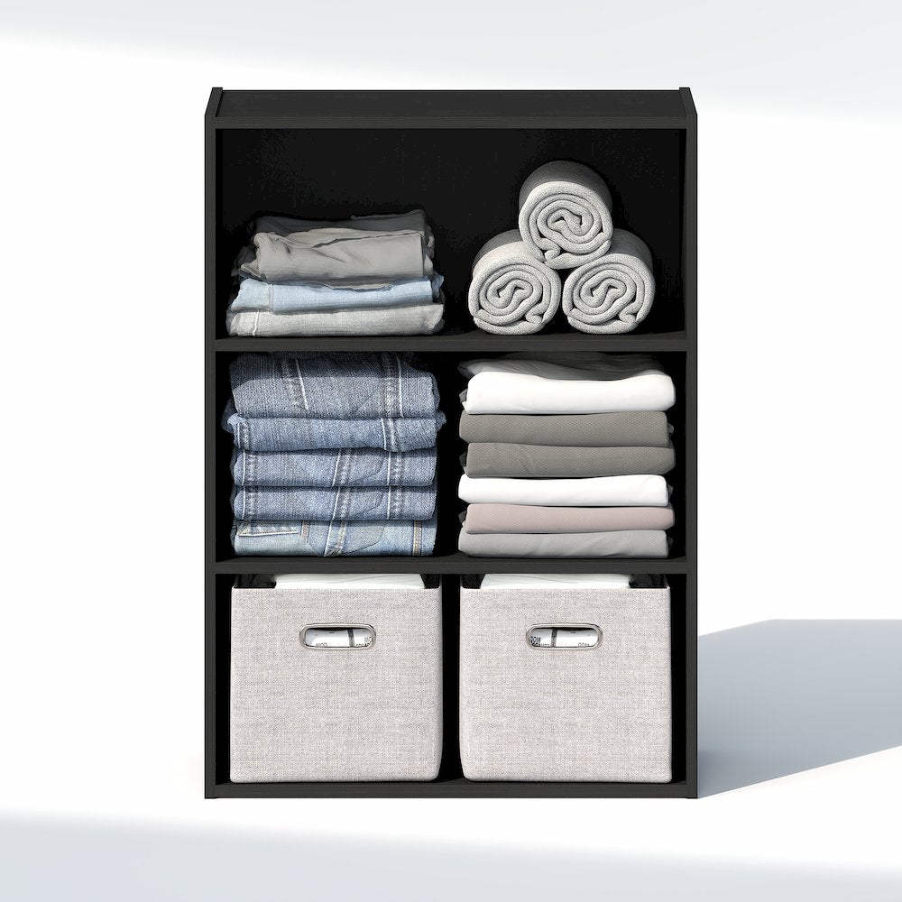 3-Tier Closet Organizer, Open Shelf Closet Storage