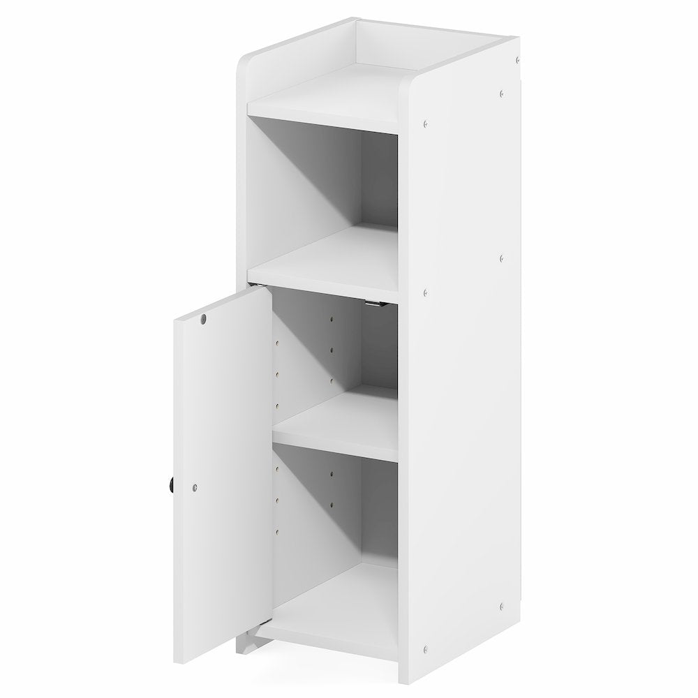 FULDA Bathroom Storage Cabinet, 4-Tier Bathroom Cabinet, 24H