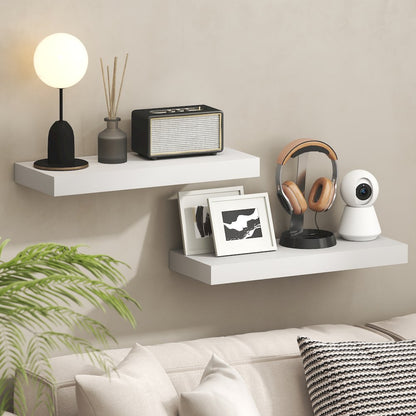 TANNA Floating Shelves for Wall, 9 x 24 Wall Shelf, 2-in Thick Shelf