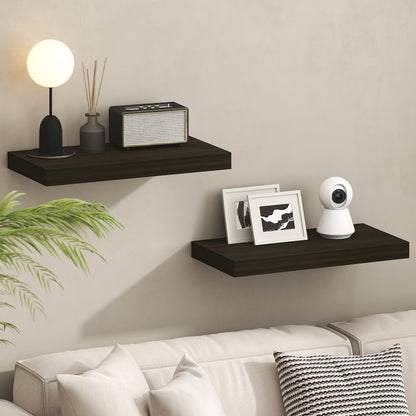 TANNA Floating Shelves for Wall, 12 x 24 Wall Shelf, 2-in Thick Shelf