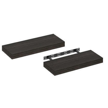 TANNA Floating Shelves for Wall Set of 2, 9 x 24 Wall Shelf