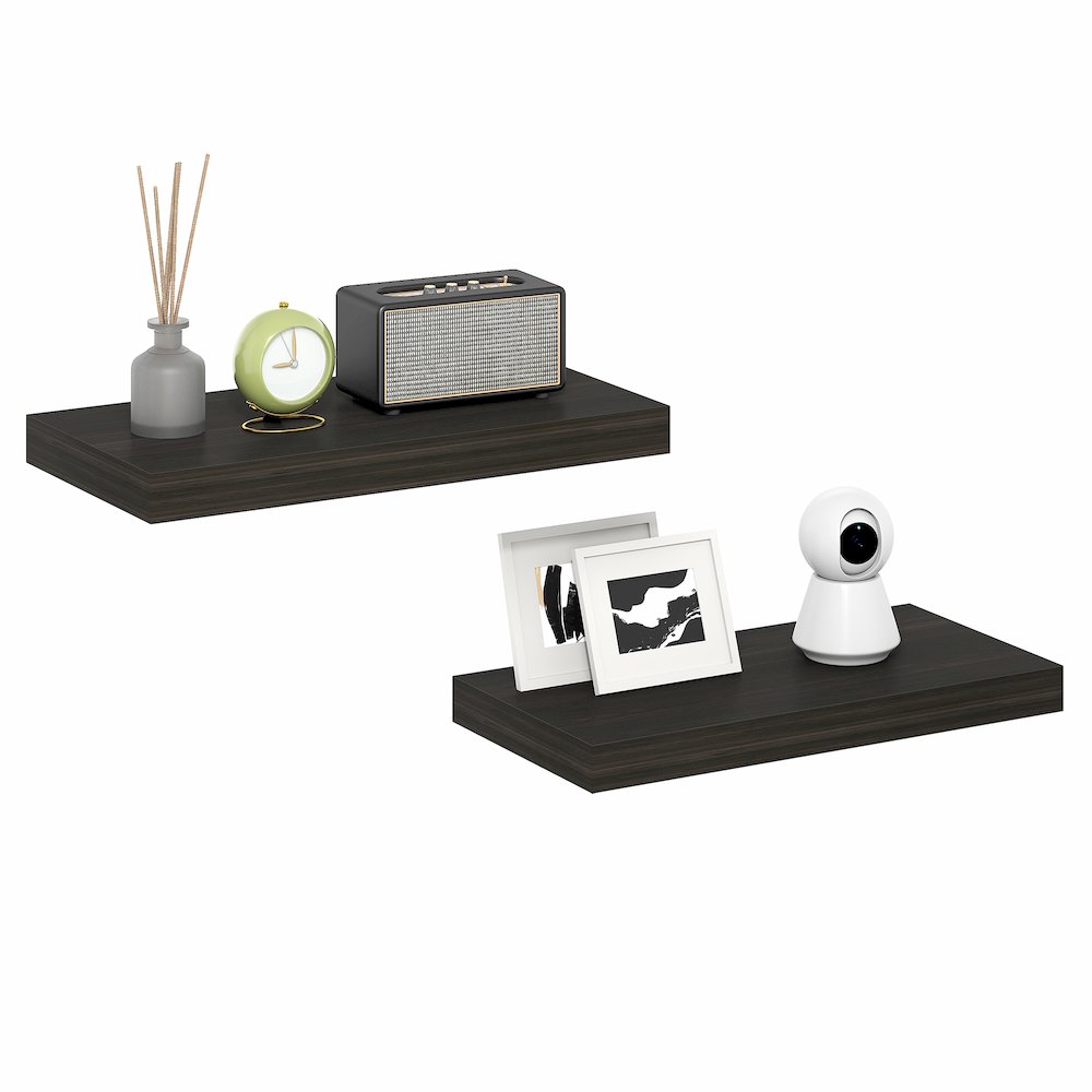 TANNA Floating Shelves for Wall Set of 2, 12 x 24 Wall Shelf