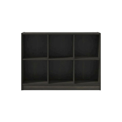 Wooden Bookcase with Open Shelf Design for Home Office and Living Room