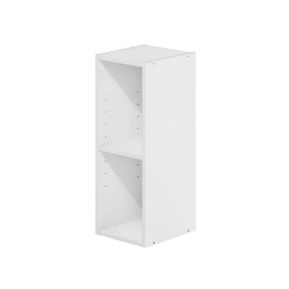 Wooden White Bookcase with Compact Size and Sturdy Construction