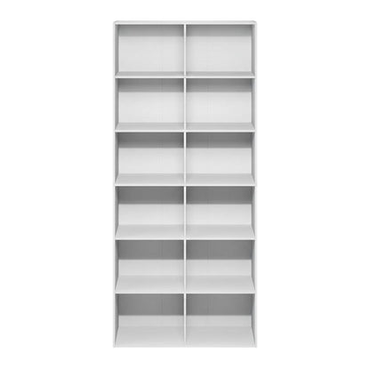 Wooden Bookcase with Engineered Wood Finish for Home and Office Use