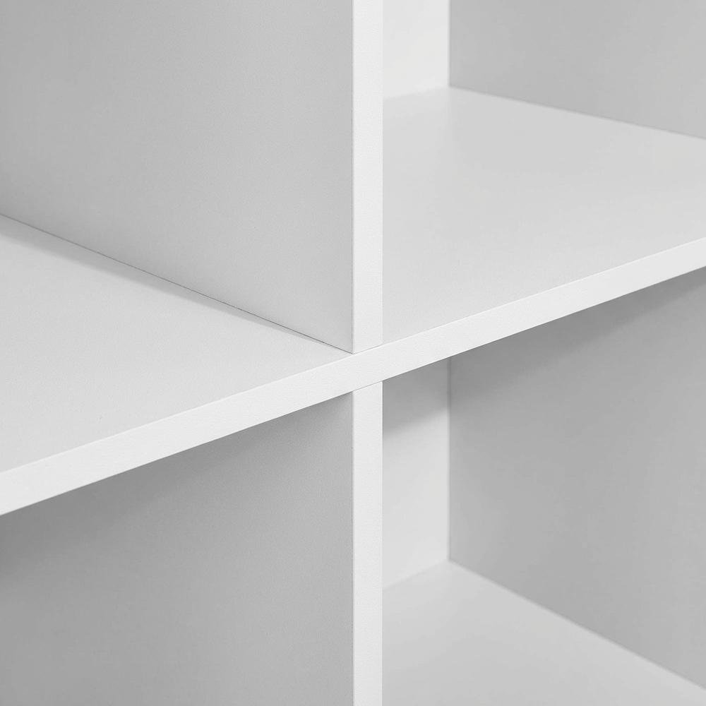 Wooden Bookcase with Engineered Wood Finish for Home and Office Use