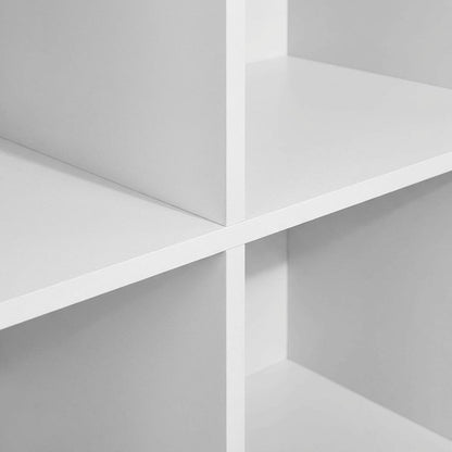 Wooden Bookcase with Engineered Wood Finish for Home and Office Use