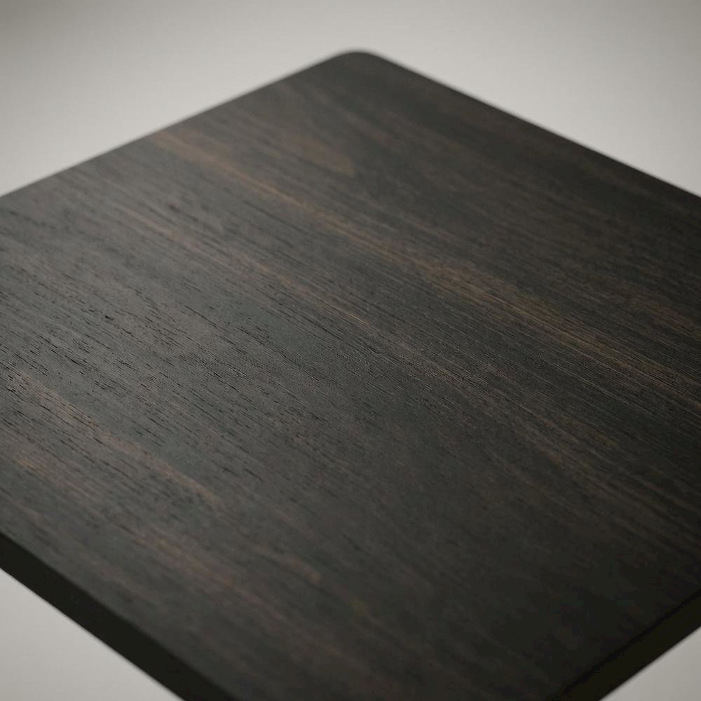 Espresso Nightstand with Wood Finish and Modern Design