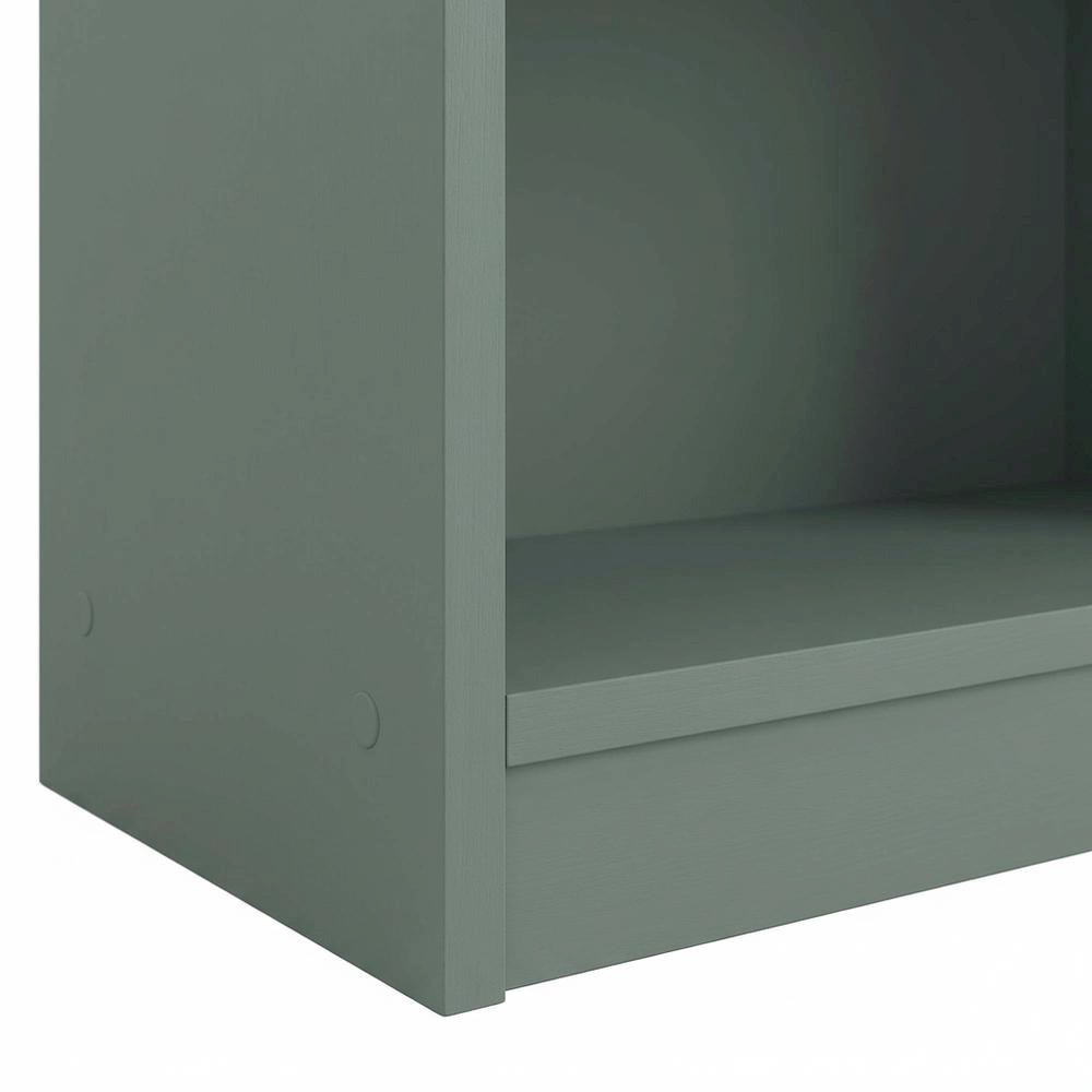 Wooden Bookcase with Engineered Wood Finish for Home Office Storage