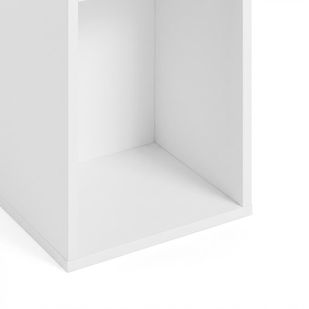 Wooden bookcase with classic design, sturdy construction for home, office