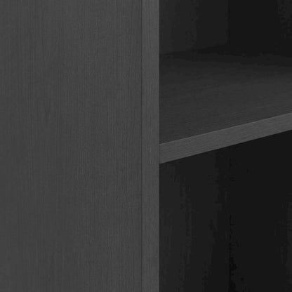 Wooden bookcase with modern design for home or office storage