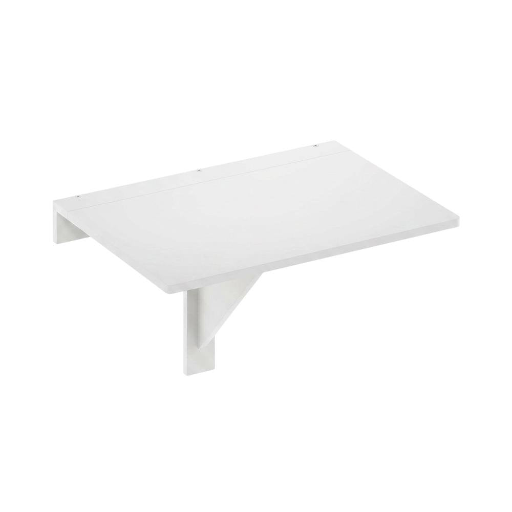 White, Wall Mounting Folding Table, Folding Design, Wall Mounted