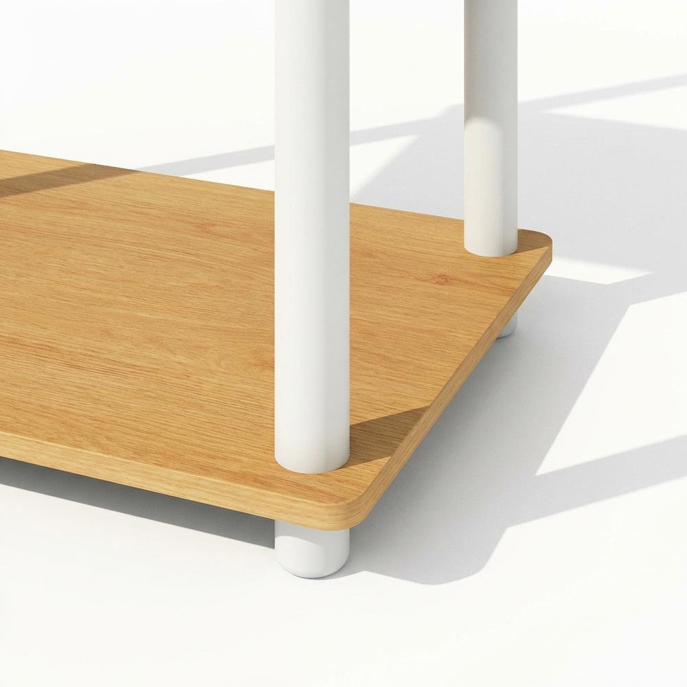 Wooden bookcase with sturdy construction and versatile design