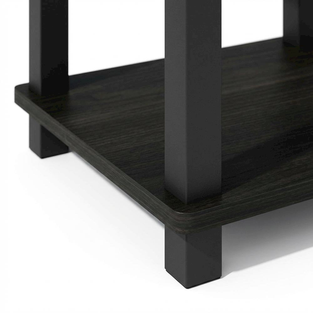Espresso Nightstand with Wood Finish and Modern Design