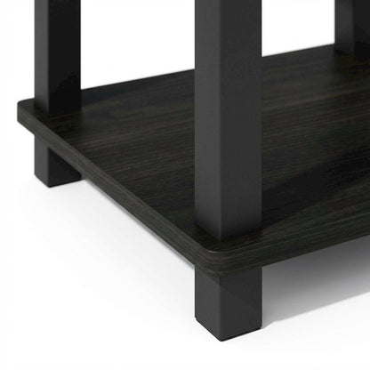Espresso Nightstand with Wood Finish and Modern Design
