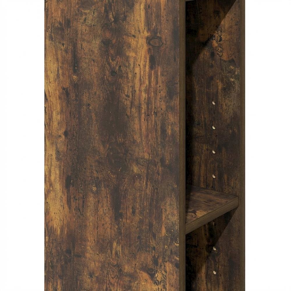 Bookshelf with Engineered Wood Finish for Living Room Storage