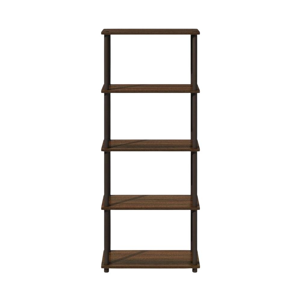 Wooden bookcase with simple design and sturdy build for home or office use