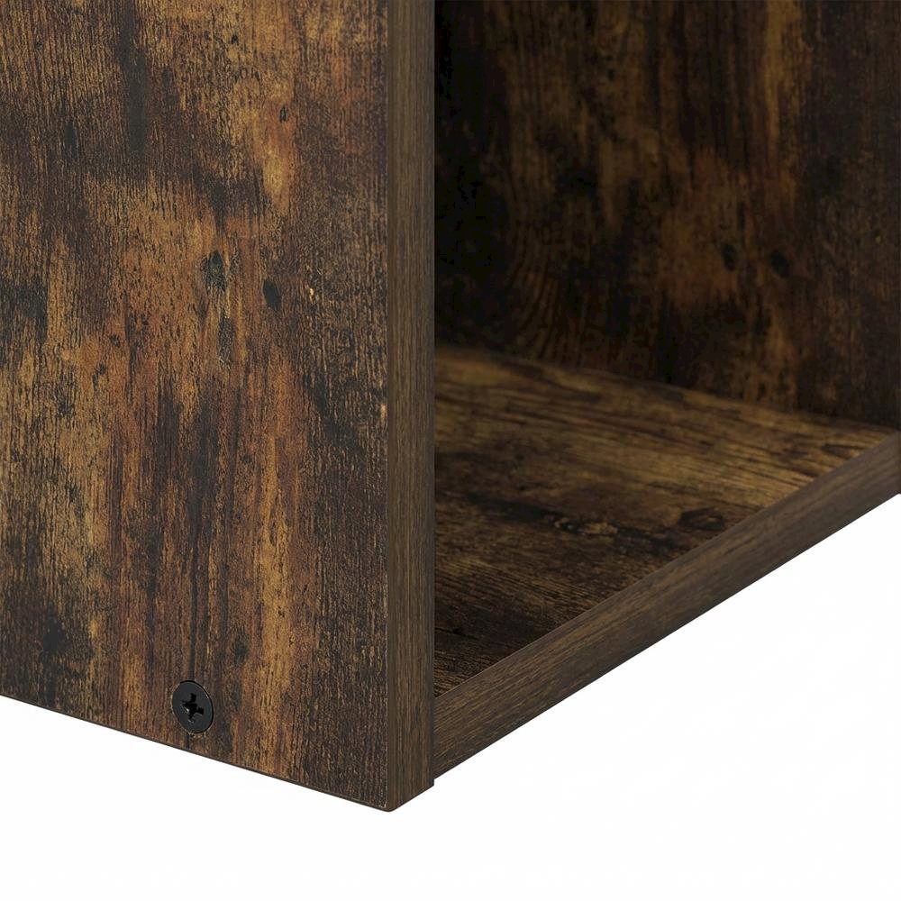 Laminated Engineered Wood Bookcase with Spacious Shelves for Storage