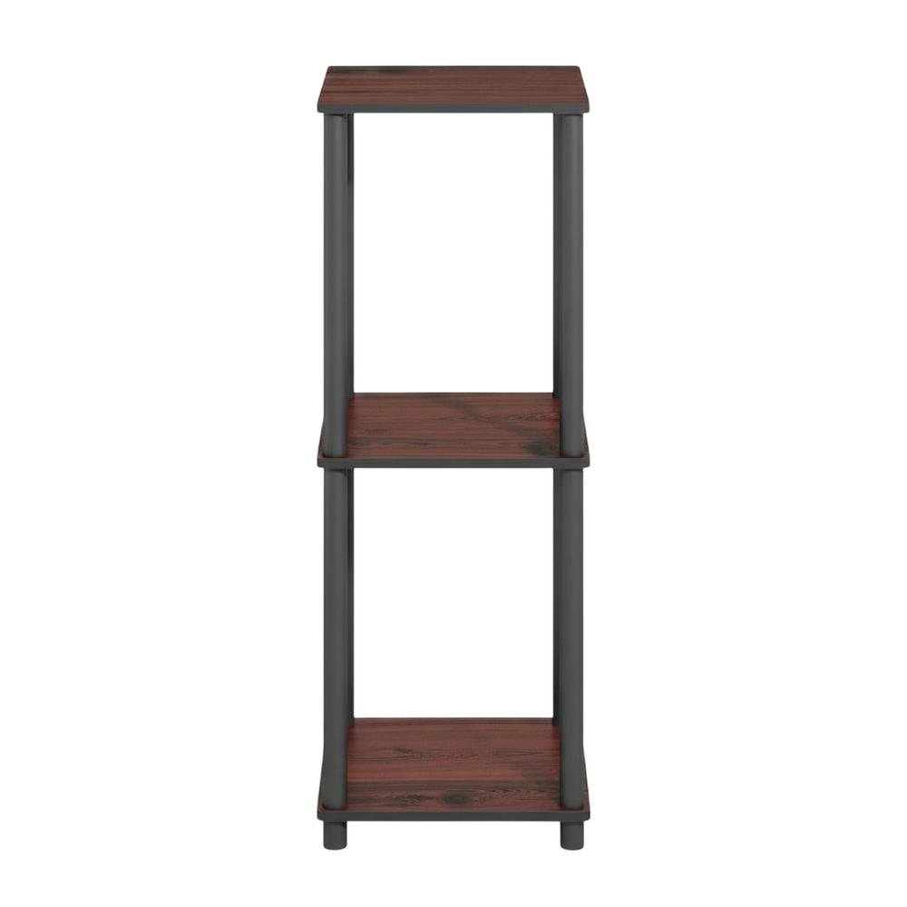 Wood Bookcase with Adjustable Shelves and Sturdy Construction