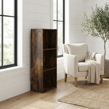 Wooden Bookcase with Adjustable Shelves and Durable Design