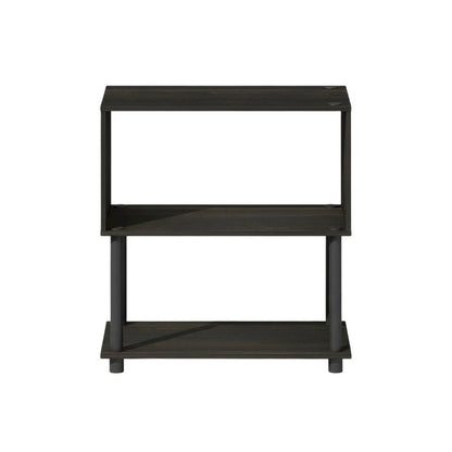 Wooden Bookcase with Shelving for Home Office and Living Room Storage