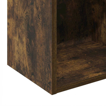 Wooden Bookcase with Adjustable Shelves and Durable Design