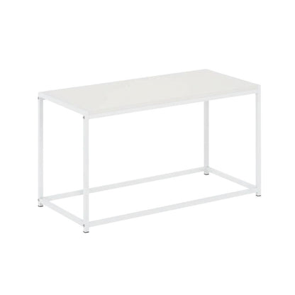 White Coffee Table With Sleek Modern Design For Living Room