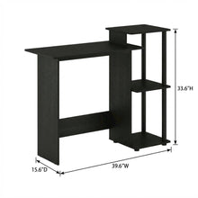Black Americano Computer Desk With Modern Workspace Design