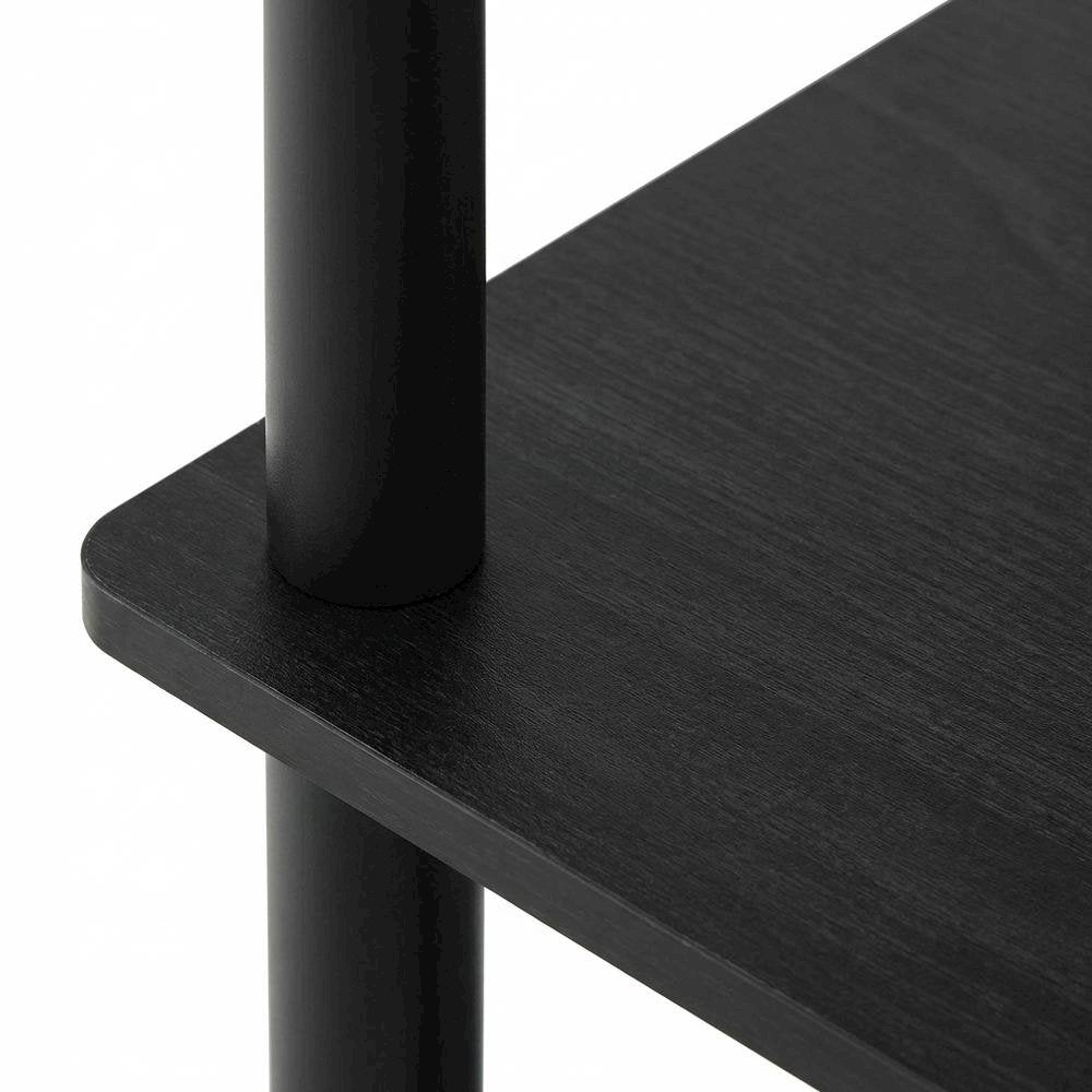 Black Americano Computer Desk With Modern Workspace Design