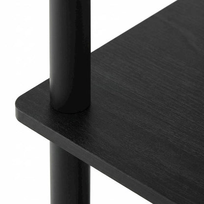 Black Americano Computer Desk With Modern Workspace Design