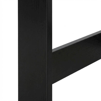 Black JAYA Writing Desk with Drawer for Home Office and Study