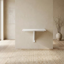 White, Wall Mounting Folding Table, Folding Design, Wall Mounted