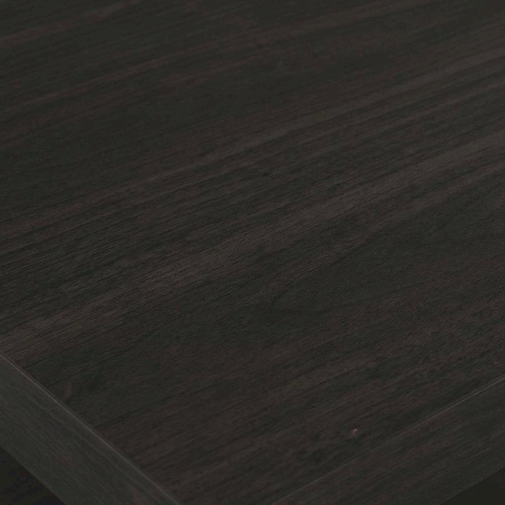 Espresso, End Side Table, Open Shelf, Quality Build