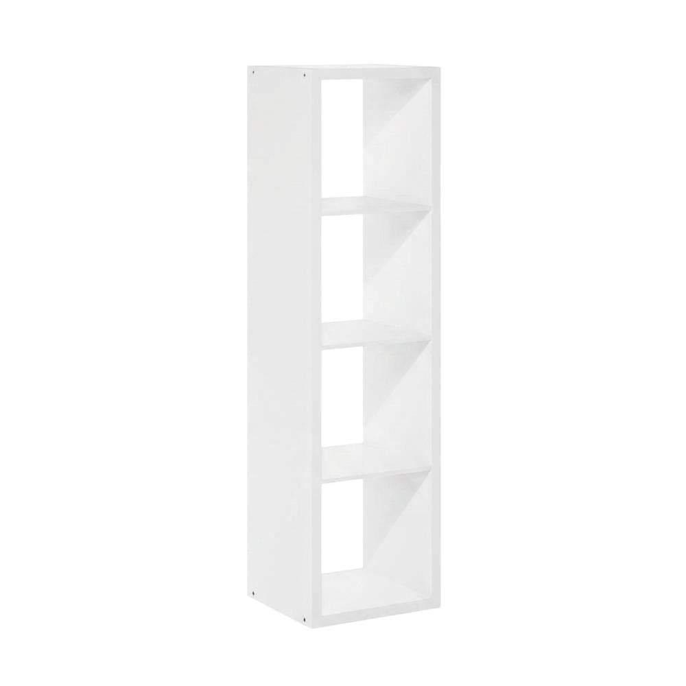 Engineered Wood Open-Back Vertical Cube Storage Organizer Bookshelf Bookcase