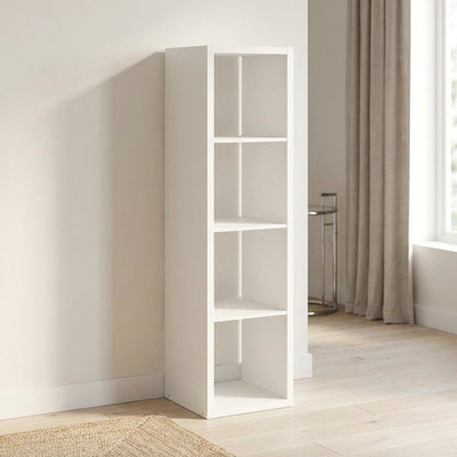Engineered Wood Open-Back Vertical Cube Storage Organizer Bookshelf Bookcase