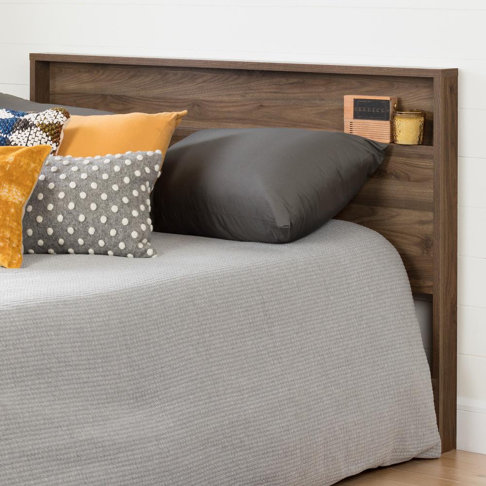 Holland Full/Queen Headboard (54/60''), Natural Walnut