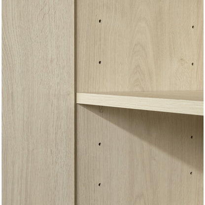 Liora 2-Door Bookcase, Bleached Oak