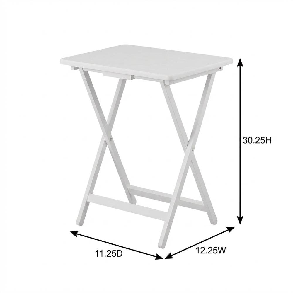 White, Tray Table, Removable Tray Top, Quality Build