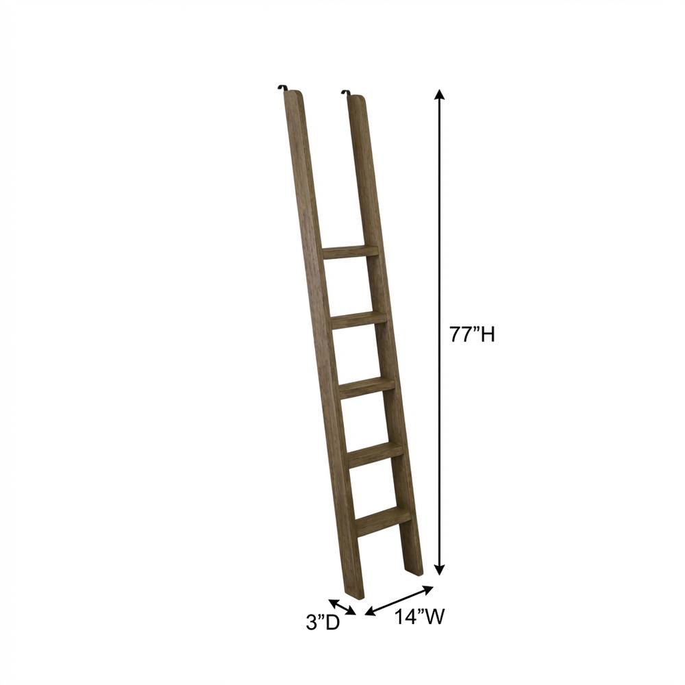 Stratton Traditional Decorative Wooden Ladder, Brown