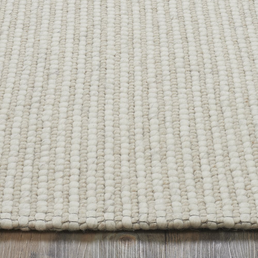 Bedford IV 7'10" X 10’2"  ft Handwoven Indoor Rug, Ivory