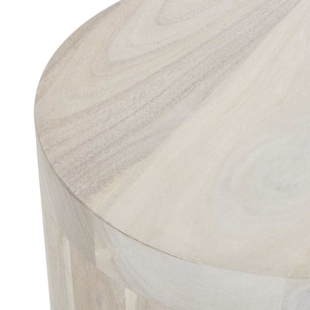 Kernel Indoor Acacia Wood Table, White