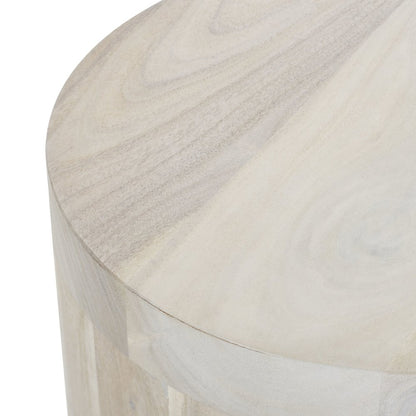 Kernel Indoor Acacia Wood Table, White